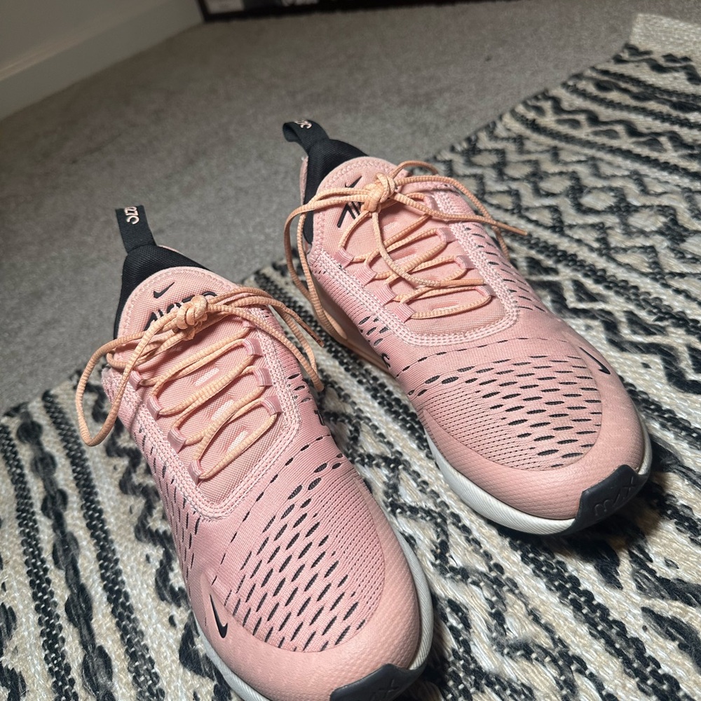 Nike Women's Pink and Black Sneakers